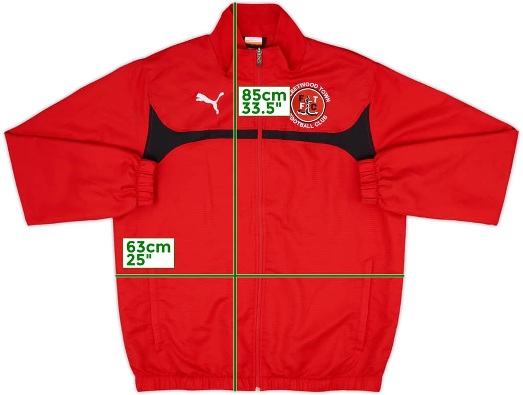 2014-15 Fleetwood Puma Track Jacket - 9/10 - (L)