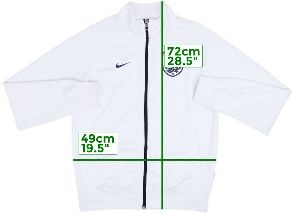 2013-14 England Nike Track Jacket - 5/10 - (S)