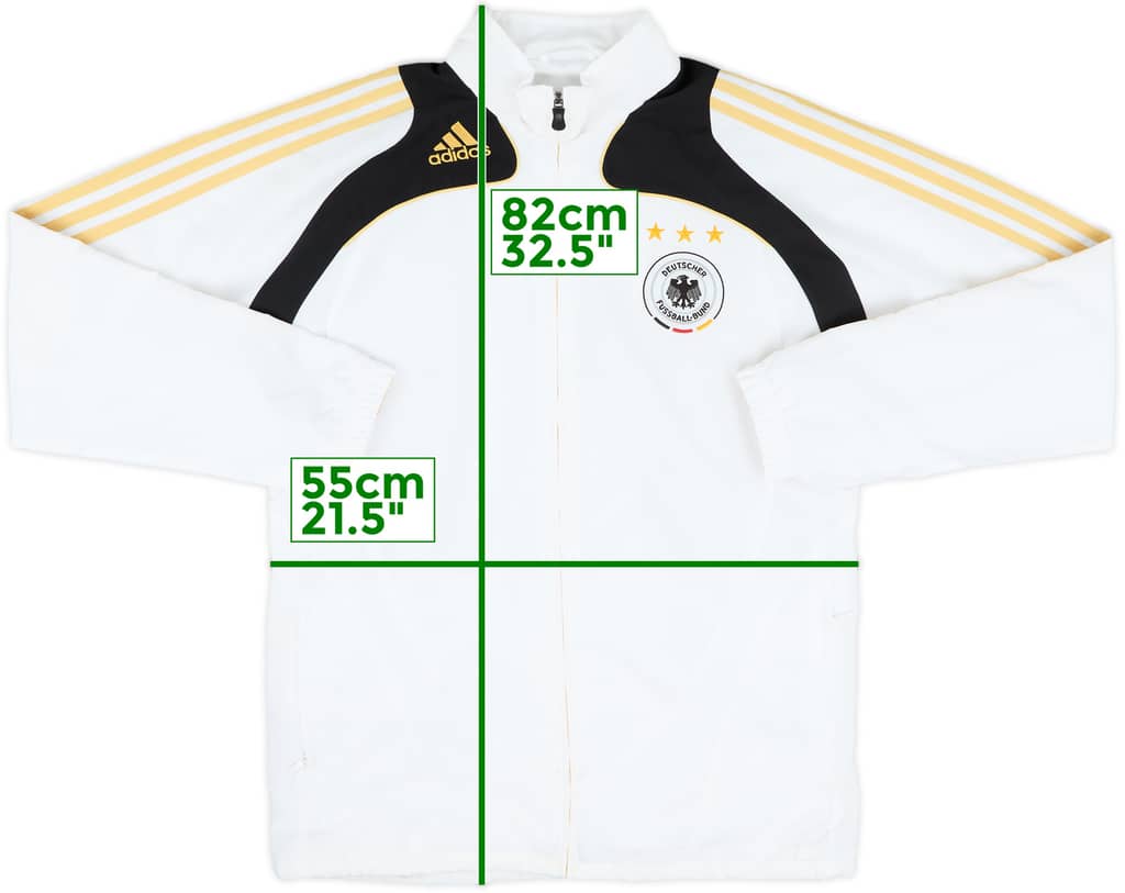 2008-09 Germany adidas Track Jacket - 8/10 - (L)