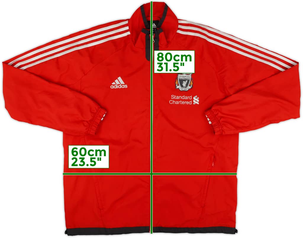 2011-12 Liverpool adidas Track Jacket - 5/10 - (L)