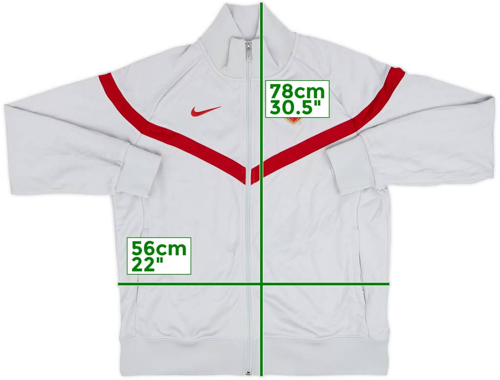 2009-10 Arsenal Nike Track Jacket - 8/10 - (L)