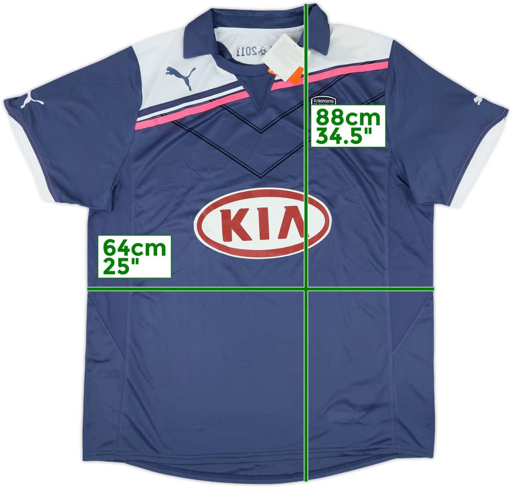 2011-12 Bordeaux Third Shirt (XXL)