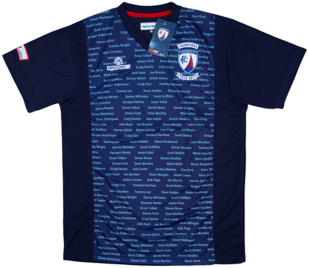 2010-11 Chesterfield 'Champions 2010-11' Special Shirt (M)