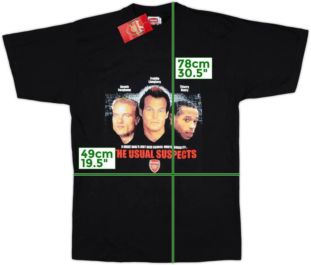 2003-04 Arsenal Graphic Tee (M)