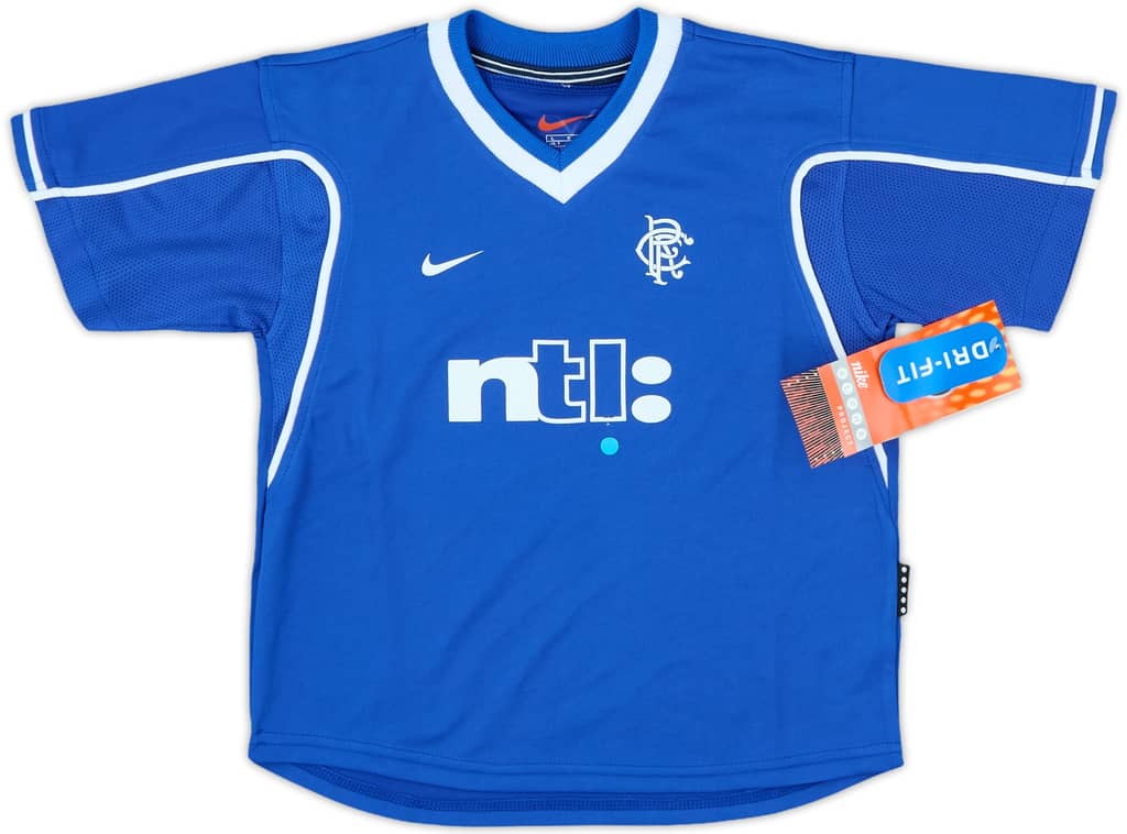 1999-01 Rangers Home Shirt (6-7 Years)
