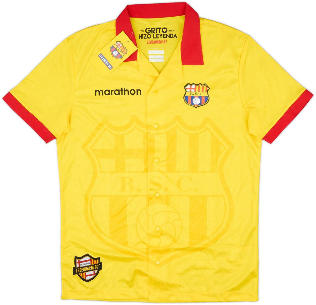2017-18 Barcelona SC Legendaria 97 Retro Home Shirt (S)