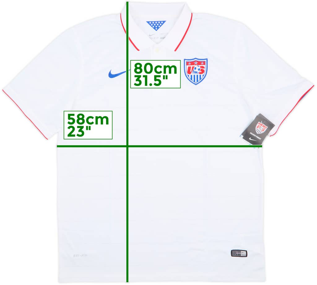 2014-15 USA Home Shirt (XL)