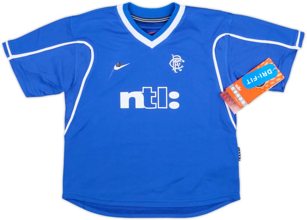 1999-01 Rangers Home Shirt (6-7 Years)