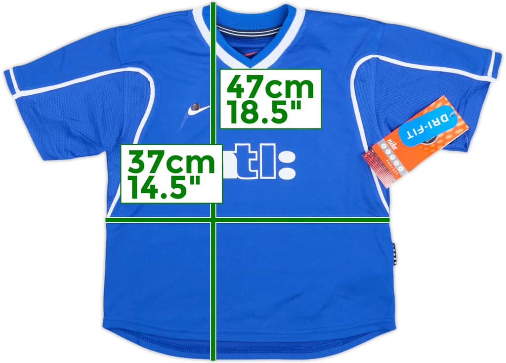 1999-01 Rangers Home Shirt (6-7 Years)