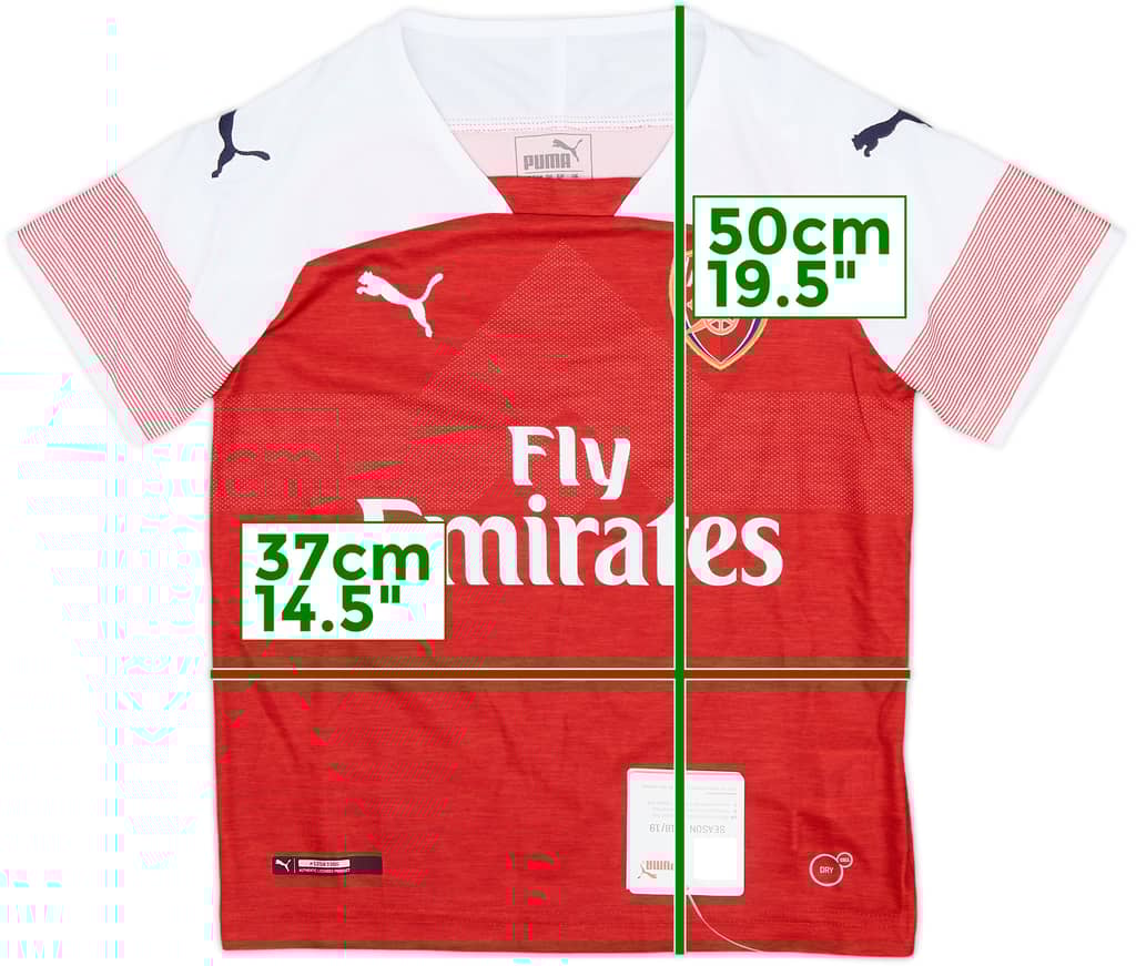 2018-19 Arsenal Home Shirt (7-8 Years)