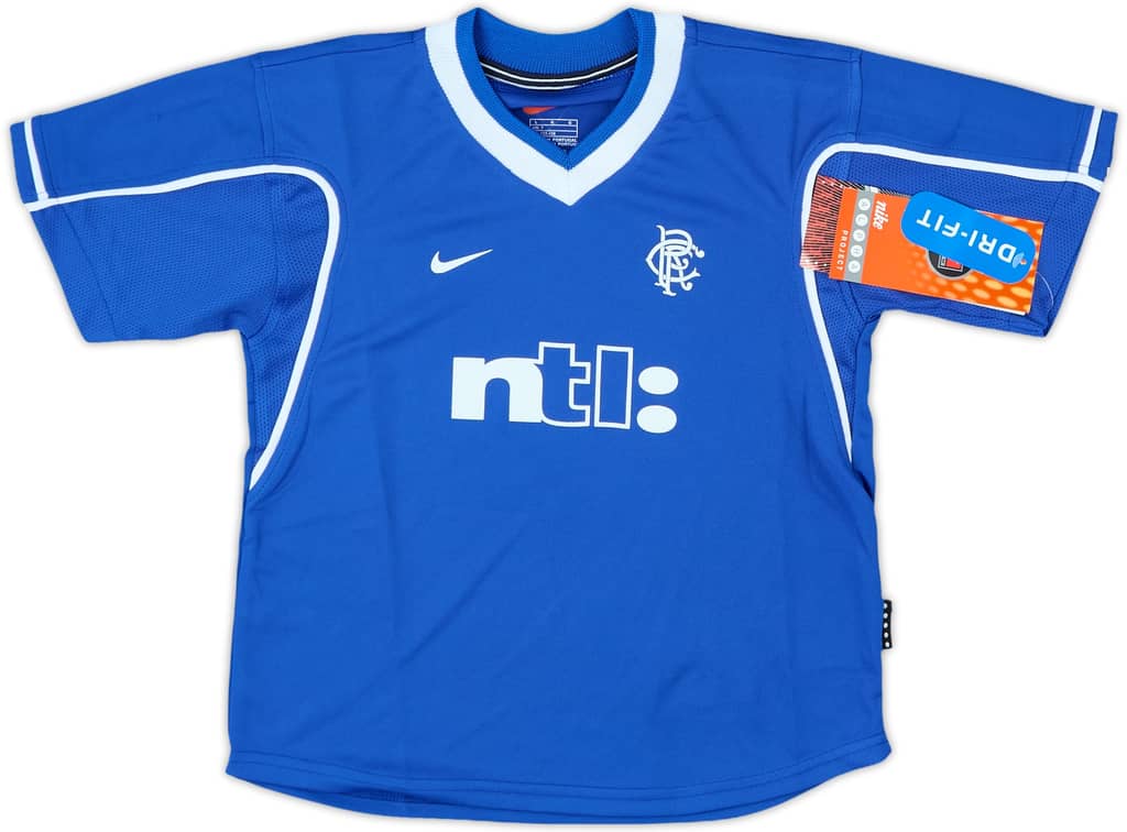1999-01 Rangers Home Shirt (6-7 Years)