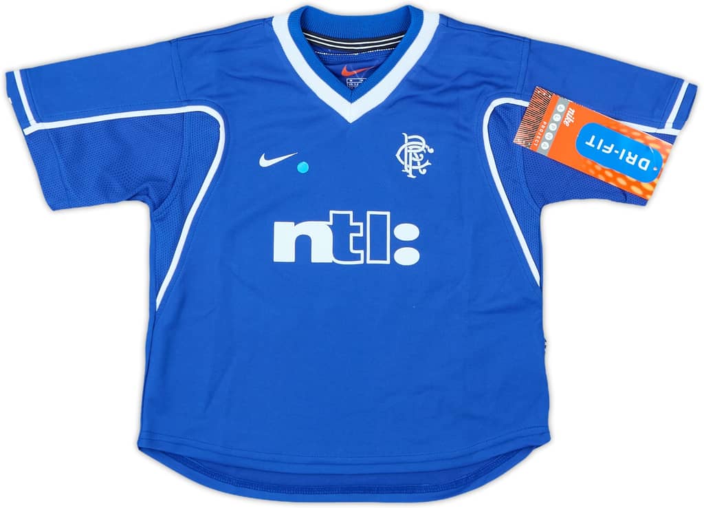 1999-01 Rangers Home Shirt (5-6 Years)