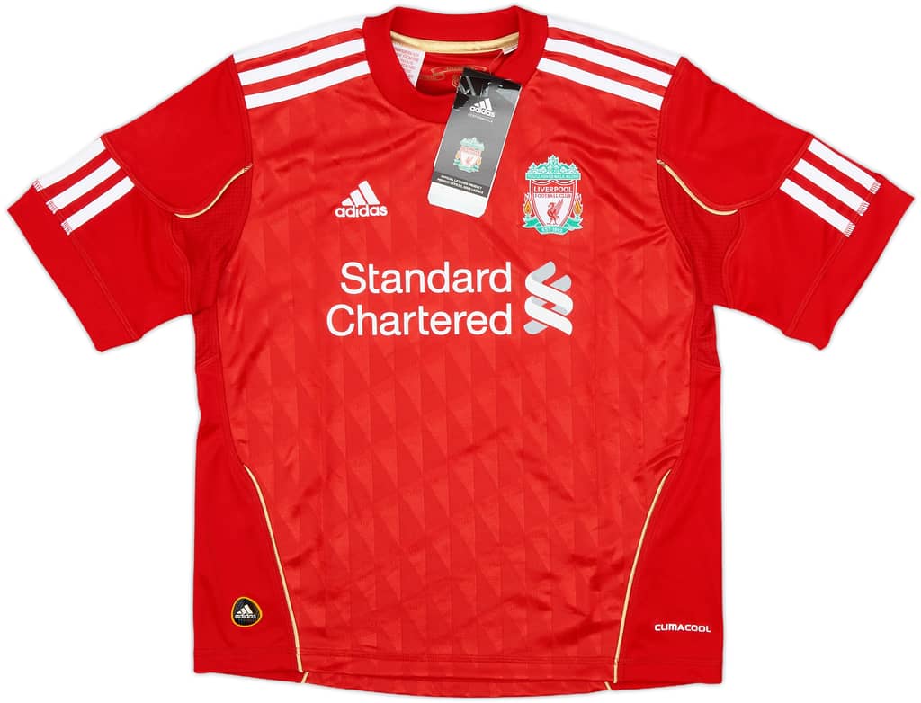 2010-12 Liverpool Home Shirt (S.Boys)