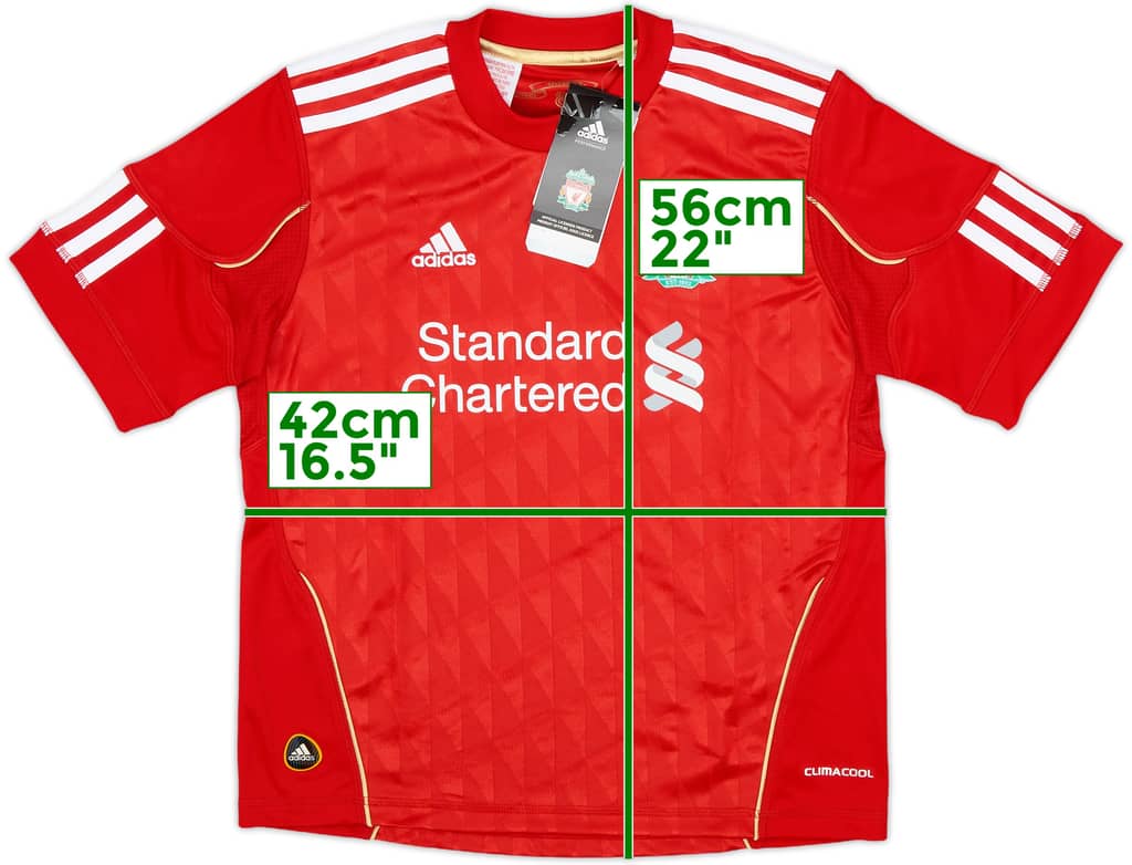 2010-12 Liverpool Home Shirt (S.Boys)
