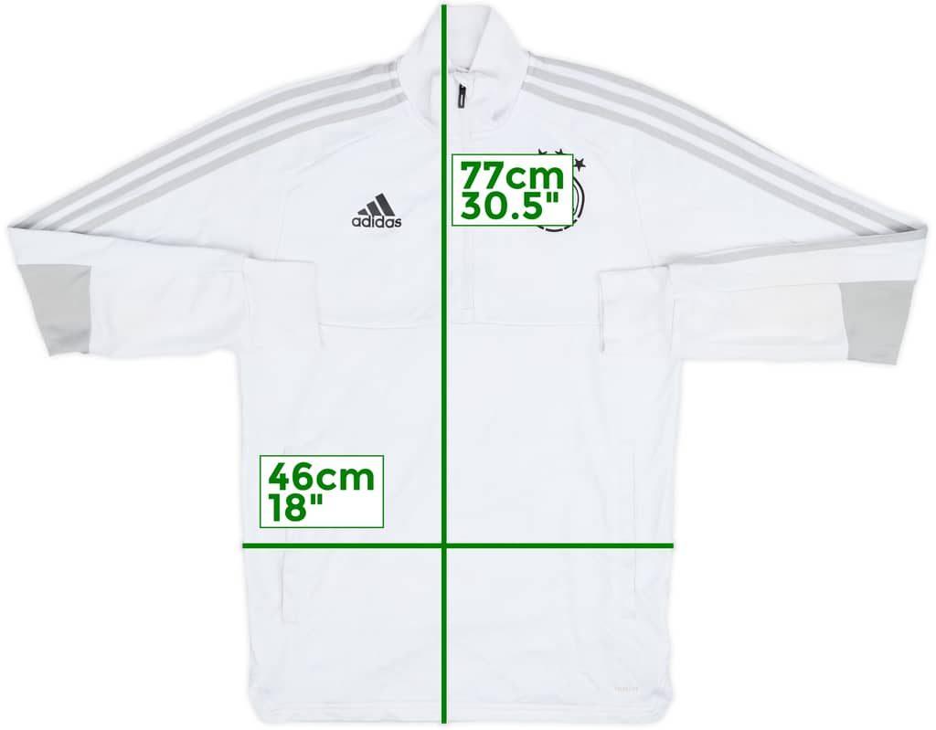 2017-18 Germany adidas 1/4 Zip Drill Top - 6/10 - (S)