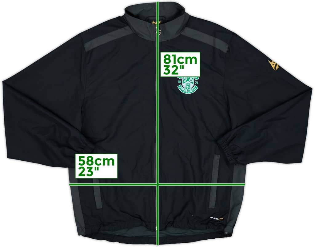 2020-21 Hibernian Avec Track Jacket - 8/10 - (L)