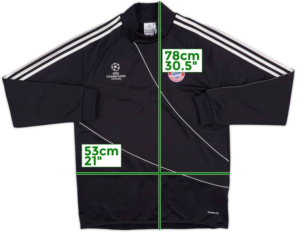 2012-13 Bayern Munich adidas CL Sweat Top - 10/10 - (L/XL)