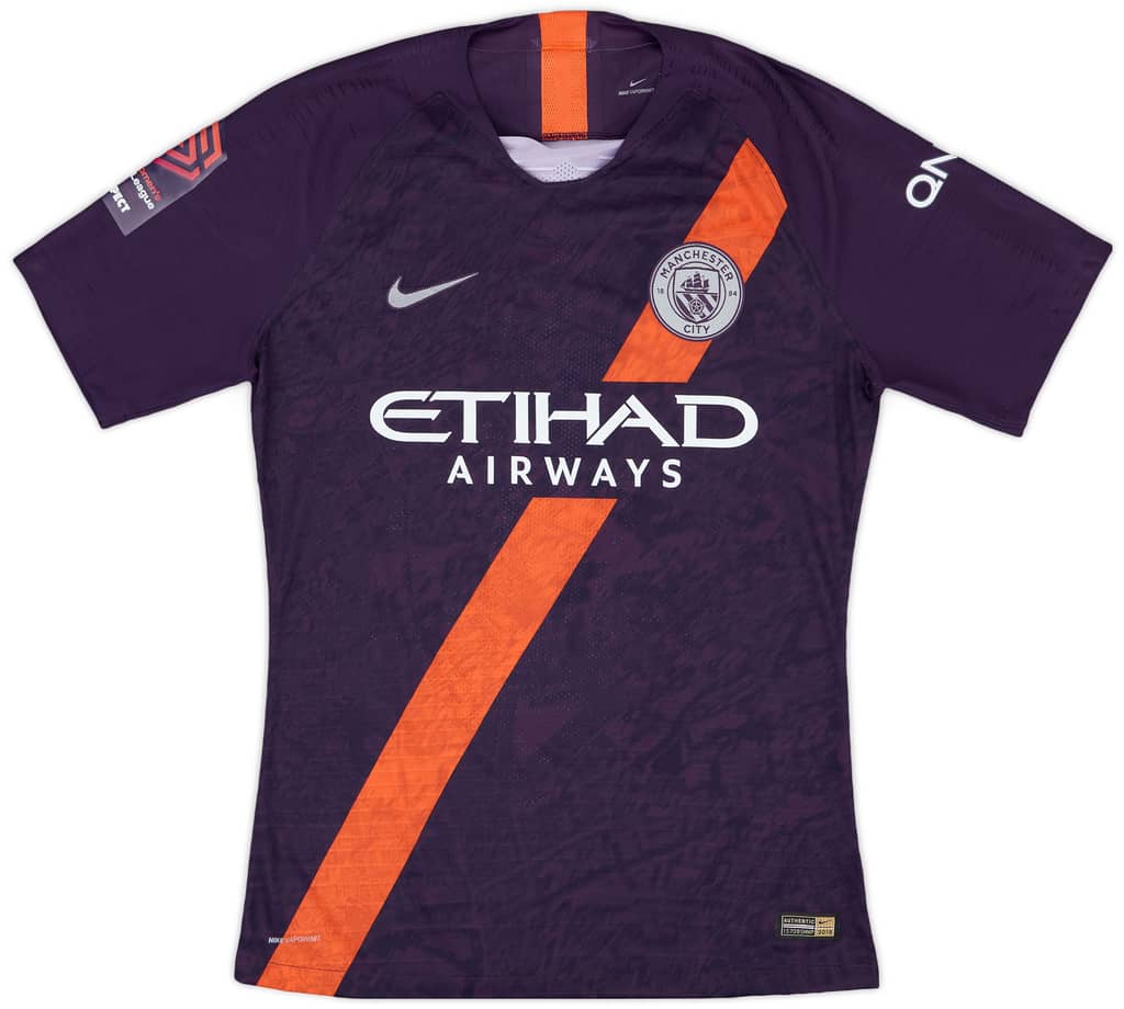 2018-19 Manchester City Women's Player Issue Third Shirt McManus #23 - As New - (M)