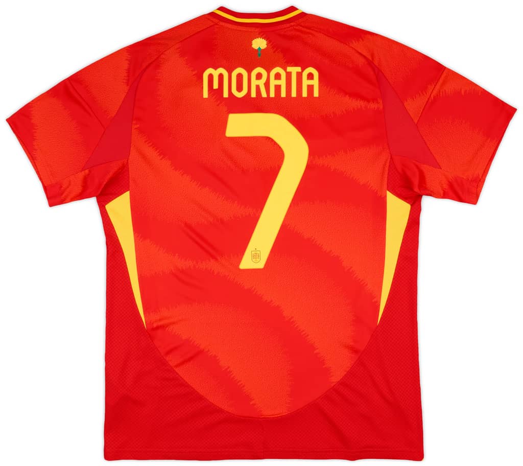 2024-25 Spain Home Shirt Morata #7