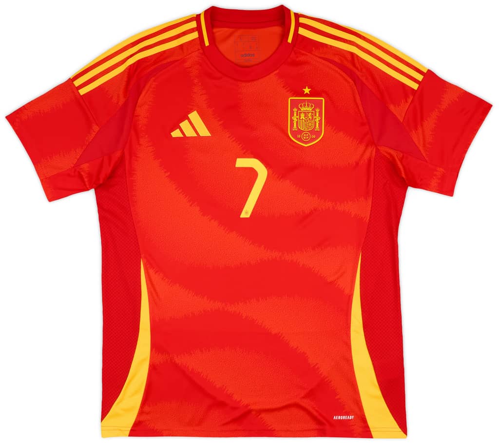 2024-25 Spain Home Shirt Morata #7