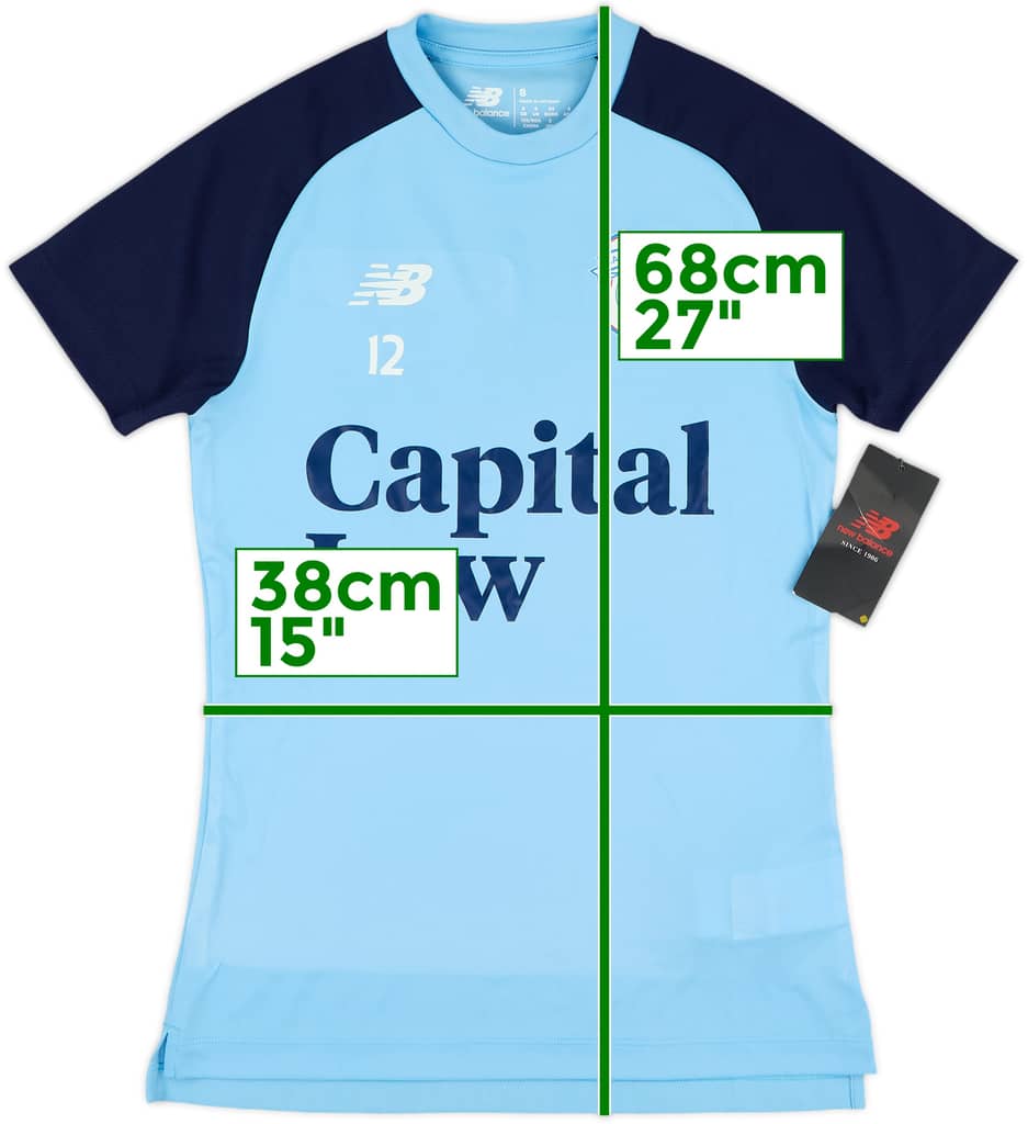 2022-23 Cardiff New Balance Player Issue Training Shirt #12 (Women's S)