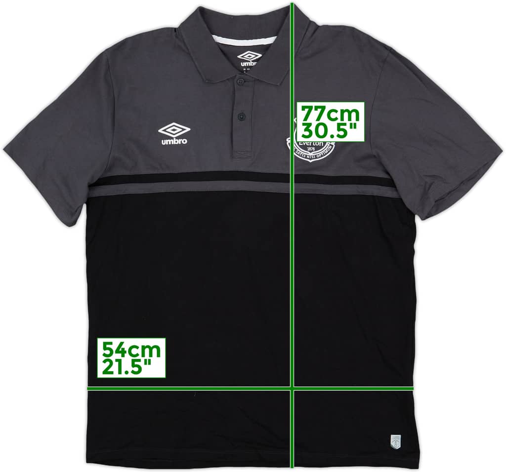 2016-17 Everton Umbro Polo Shirt - 8/10 - (XL)