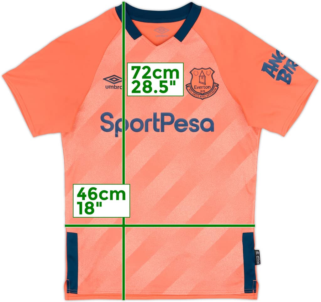 2019-20 Everton Away Shirt - 5/10 - (S)