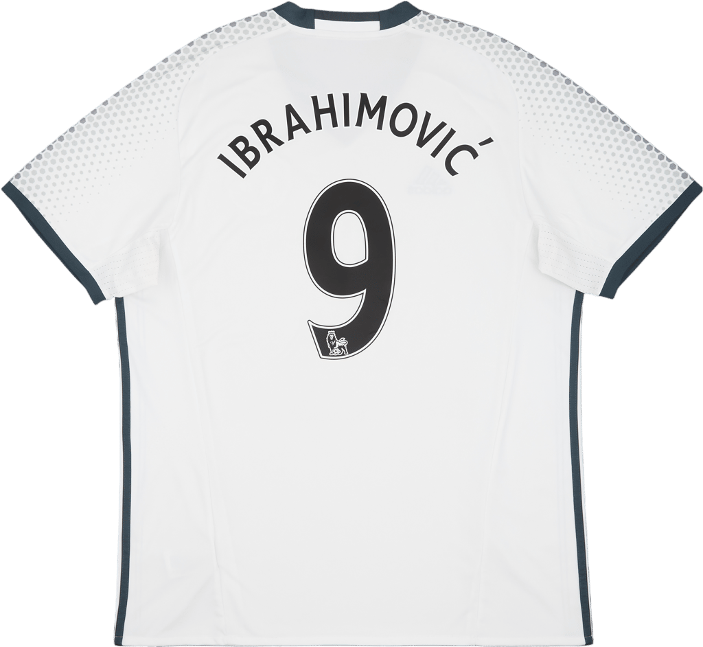 2016-17 Manchester United Third Shirt Ibrahimovic #9 - 8/10 - (S)