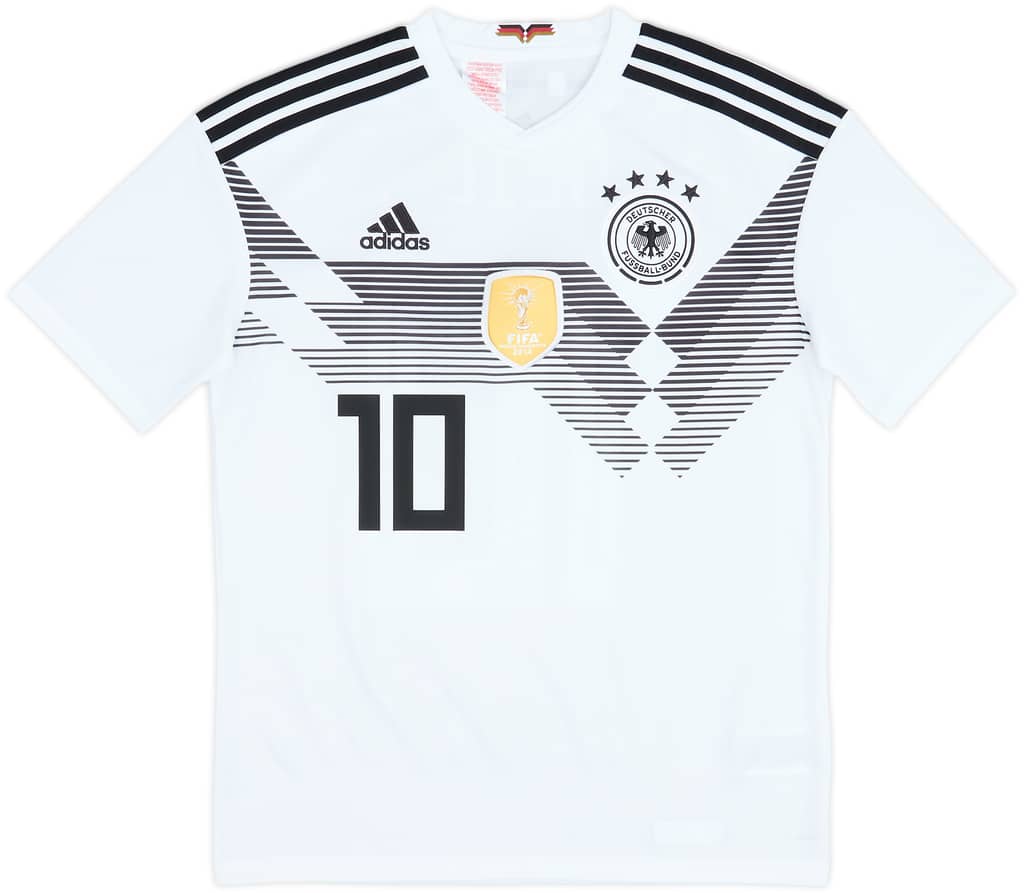 2018-19 Germany Home Shirt Ozil #10 - 9/10 - (XL.Boys)