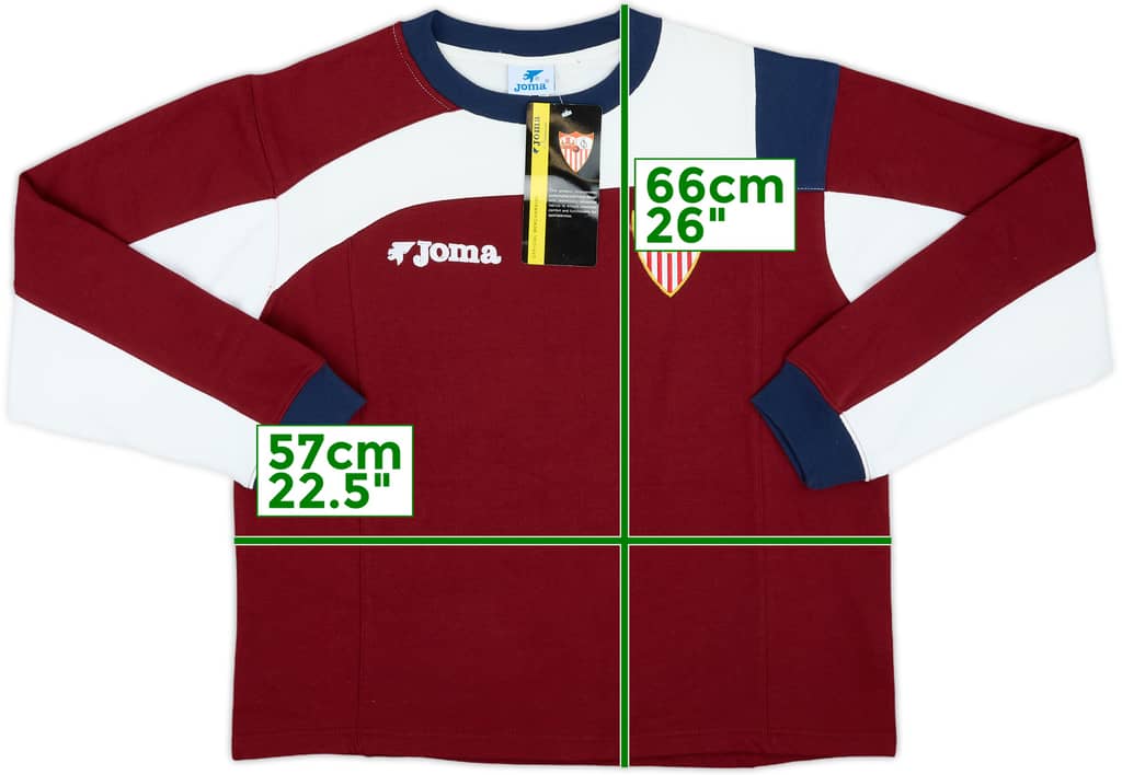 2004-05 Sevilla Joma Sweat Top (S)