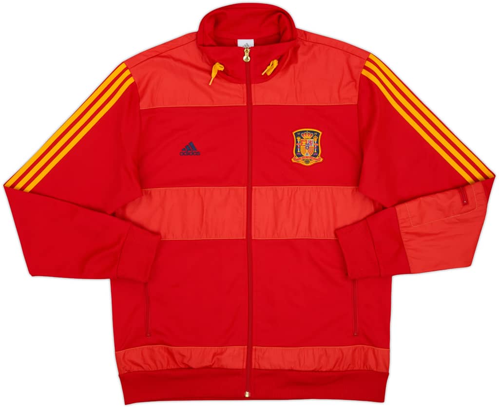 2010-11 España adidas Chaqueta de chándal - 8/10 - (XL)