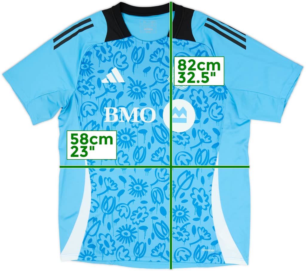 2024 Toronto FC adidas Training Shirt - 8/10 - (XL)