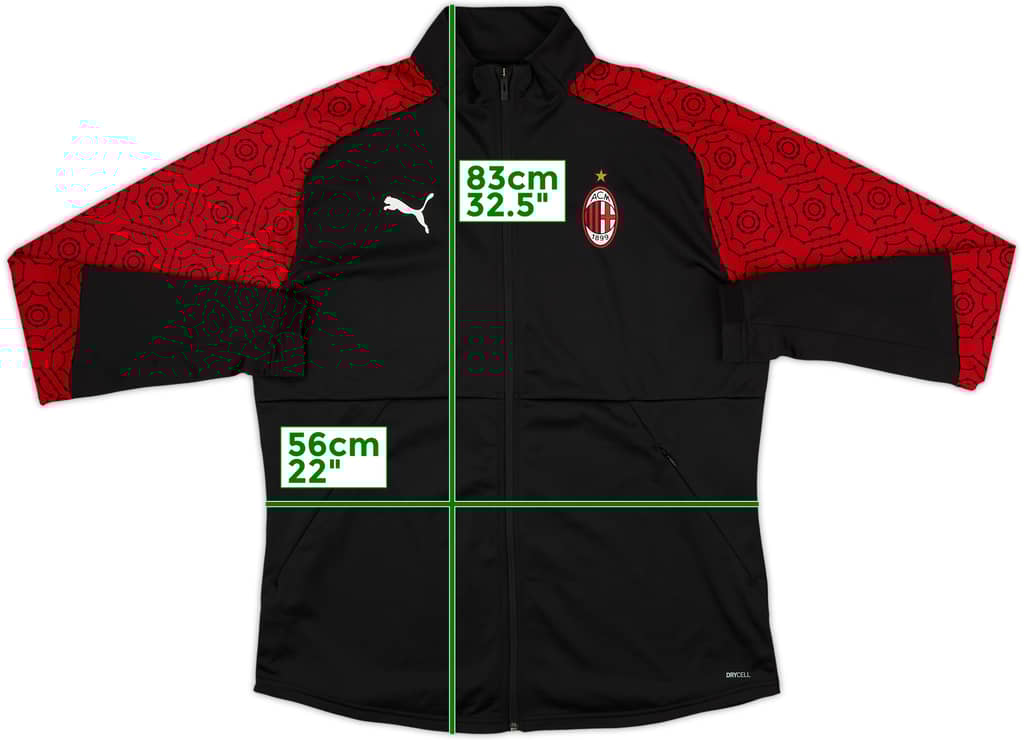 2019-20 AC Milan Puma Track Jacket - 8/10 - (XL)