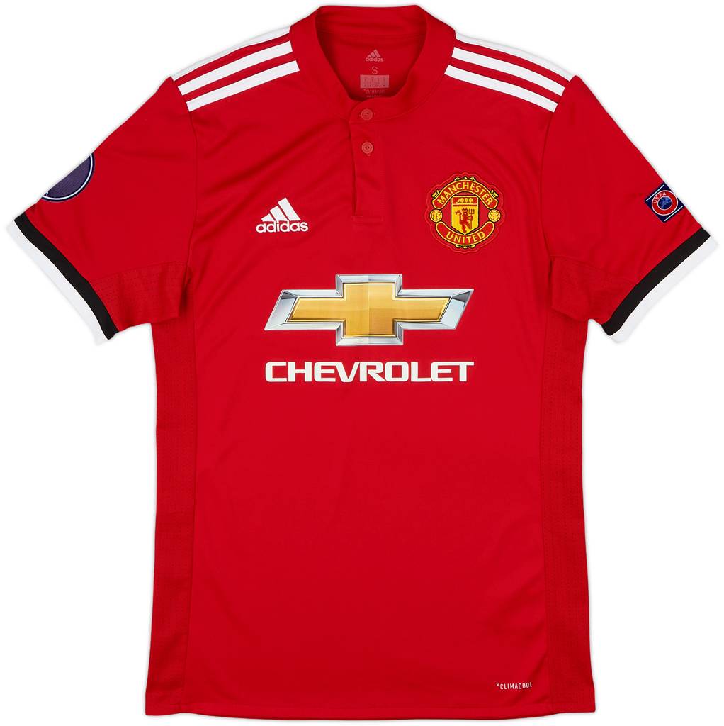 2017-18 Manchester United Home Shirt - 8/10 - (S)
