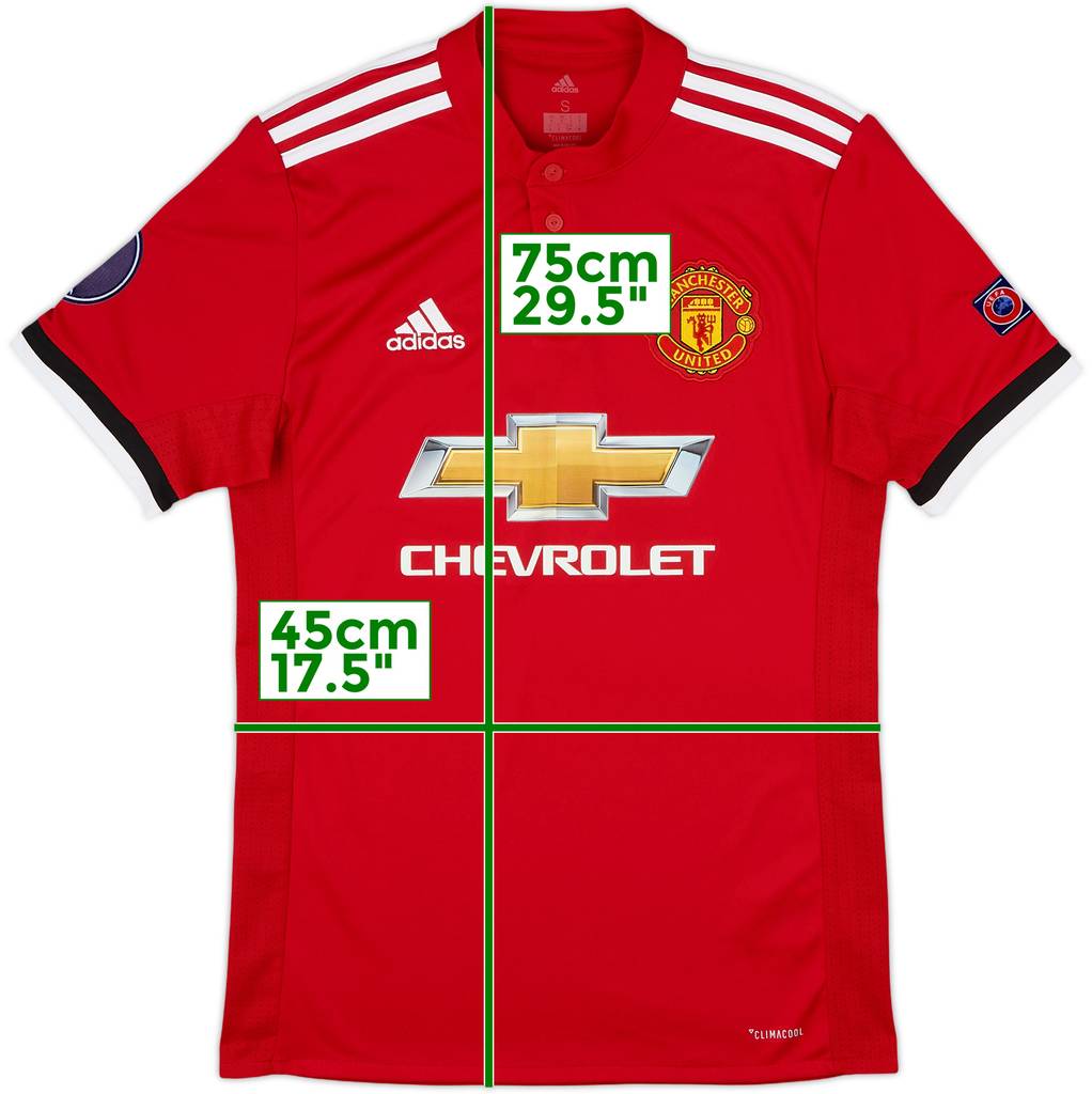 2017-18 Manchester United Home Shirt - 8/10 - (S)