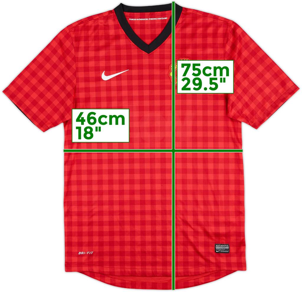 2012-13 Manchester United Home Shirt - 4/10 - (S)