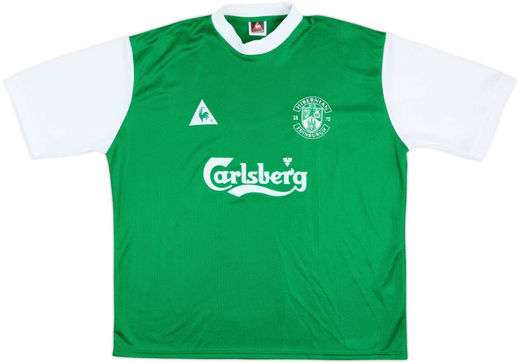 2000-01 Hibernian Home Shirt - 10/10 - (XL)