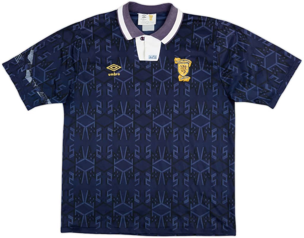 1991-94 Scotland Home Shirt - 6/10 - (M)