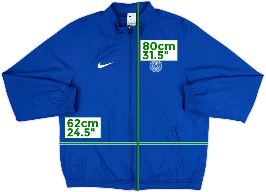 Chaqueta de chándal Nike del Paris Saint-Germain 2022-23 - 10/10 - (XL)