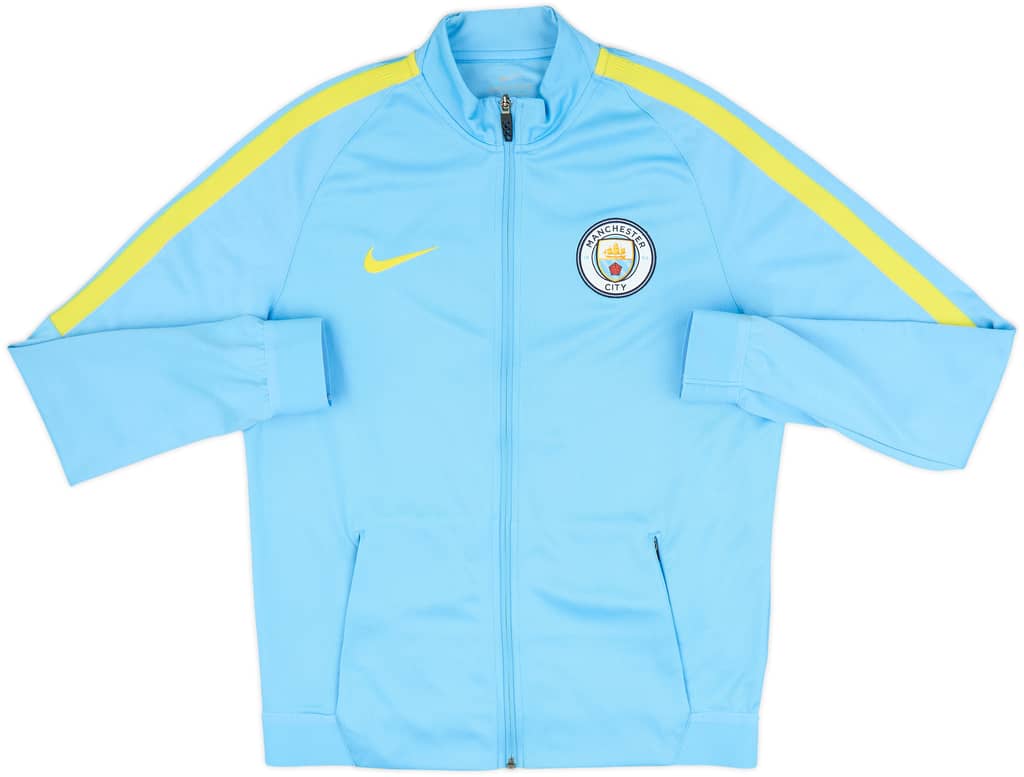 2016-17 Manchester City Nike Track Jacket - 7/10 - (M)