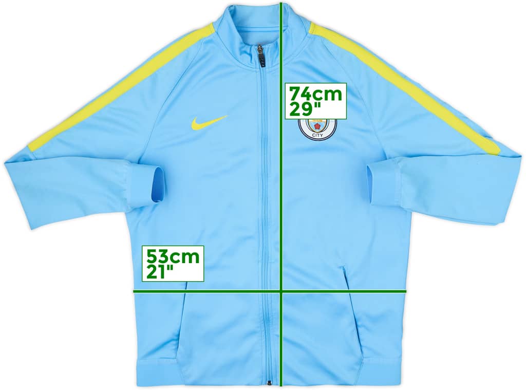 2016-17 Manchester City Nike Chaqueta de chándal - 8/10 - (L)