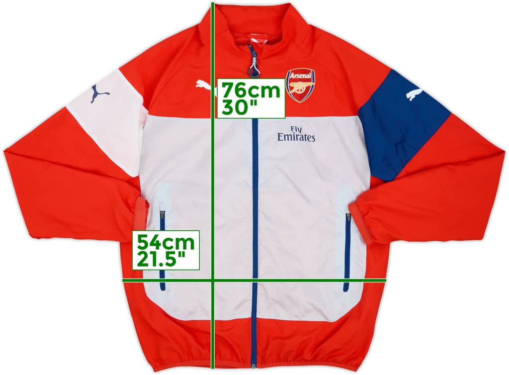2014-15 Arsenal Puma Track Jacket - 10/10 - (M)