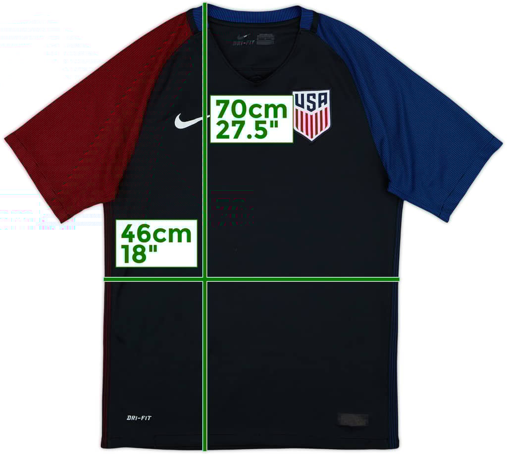 2016-17 USA Away Shirt - 8/10 - (S)