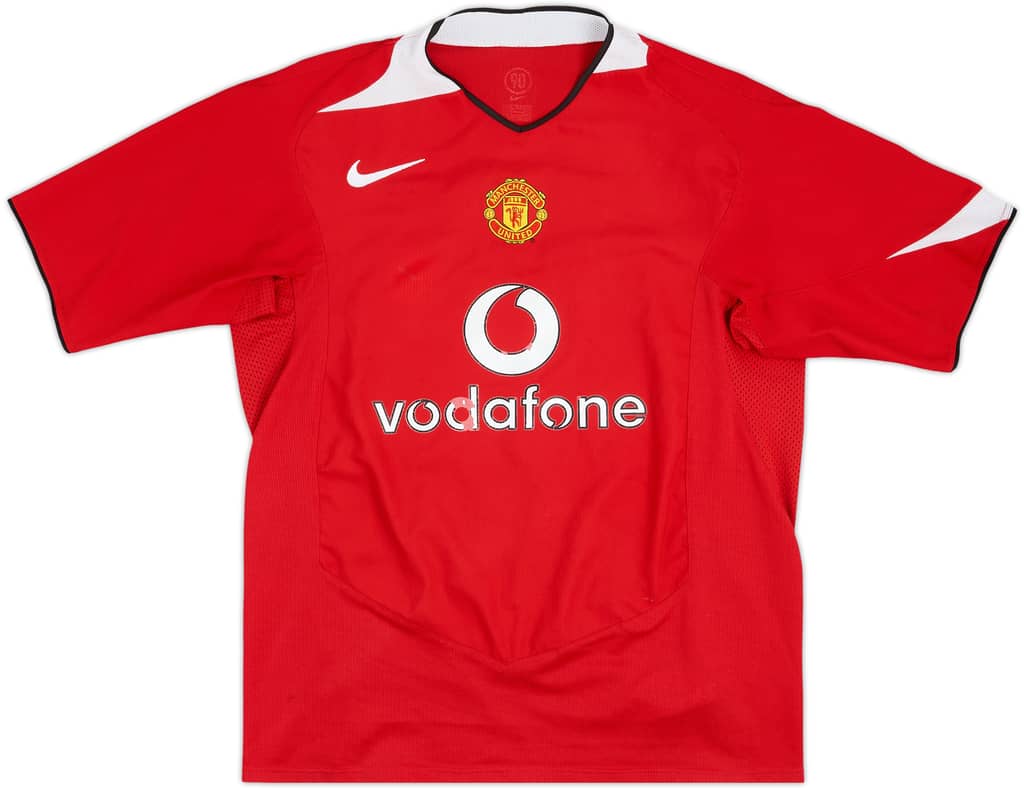 2004-06 Manchester United Home Shirt - 5/10 - (L)