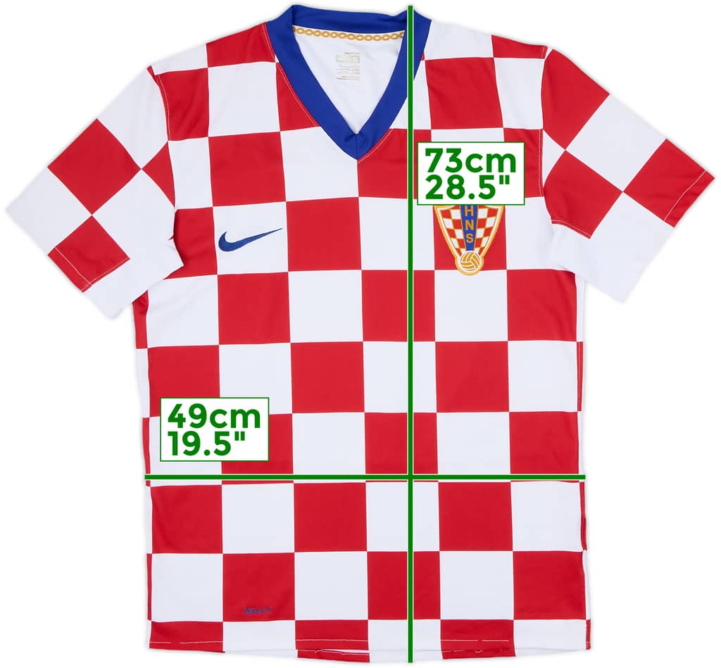 2008-09 Croatia Home Shirt - 6/10 - (S)