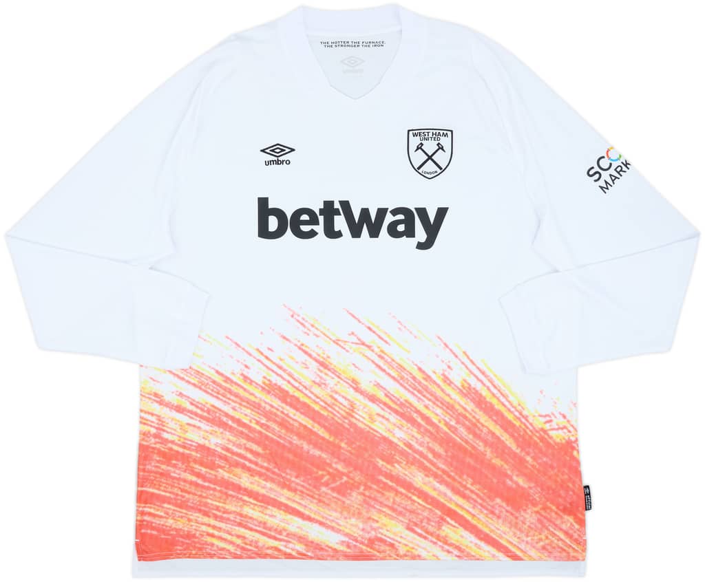 2022-23 West Ham Third L/S Shirt - 9/10 - (4XL)