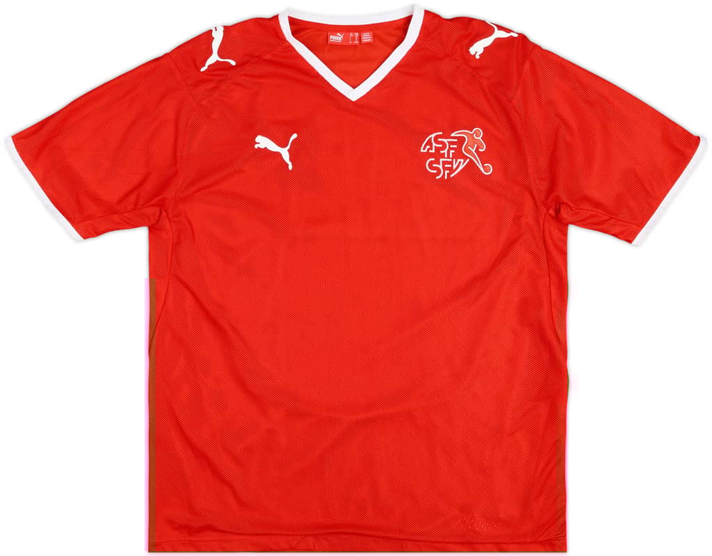 2008-10 Switzerland Home Shirt - 10/10 - (XL.Boys)