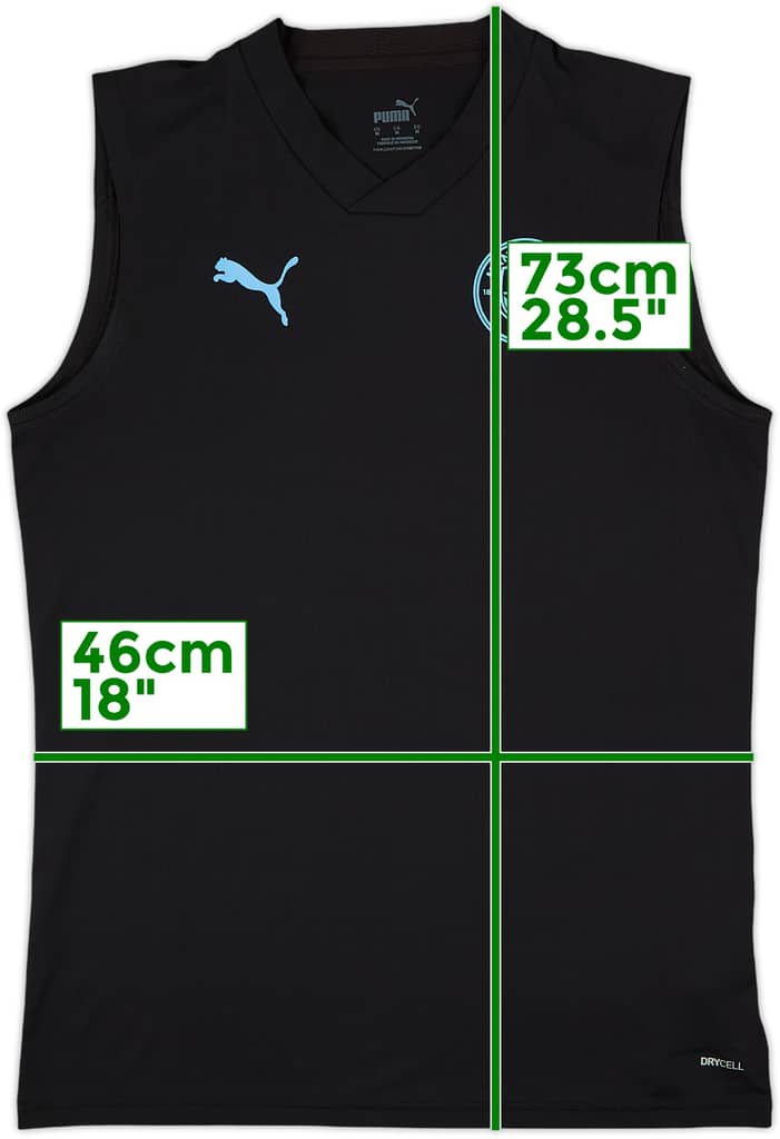 2022-23 Manchester City Puma Training Vest - 10/10 - (M)