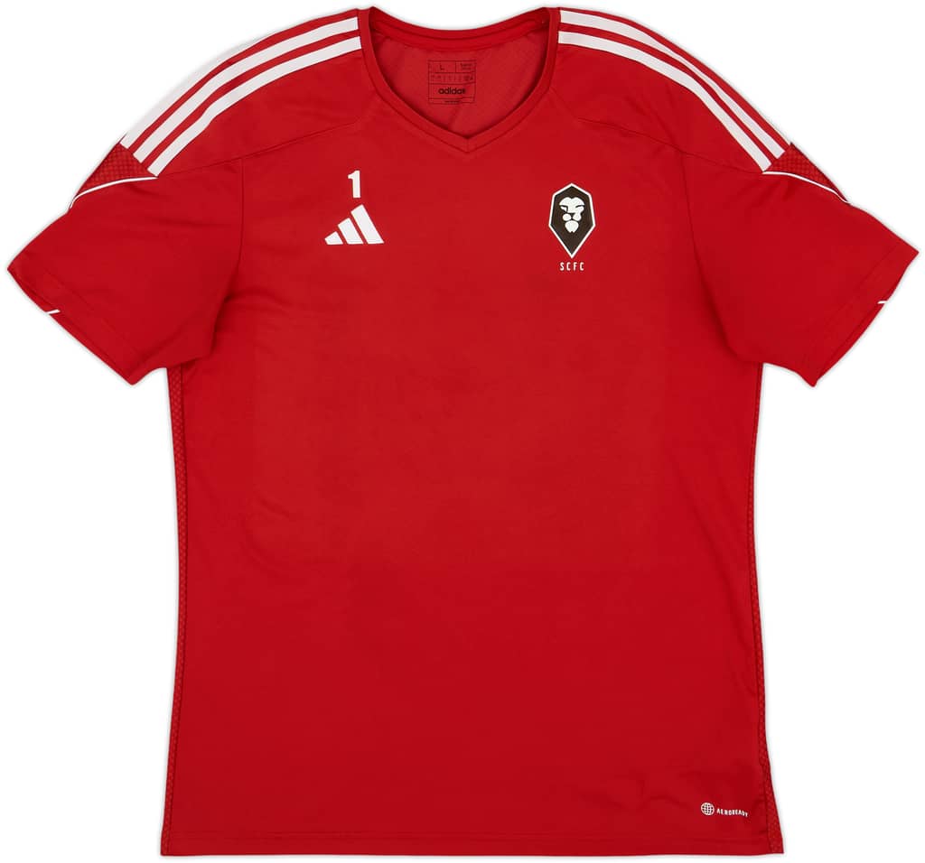 2022-23 Salford adidas Player Issue Training Shirt #1 - 9/10 - (L)