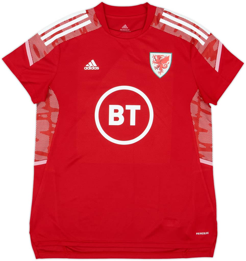2021-22 Wales adidas Training Shirt - 10/10 - (Women's L)